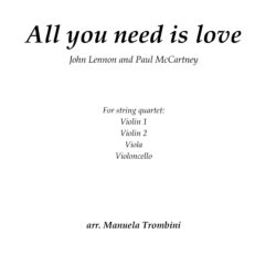 All You need is love