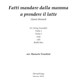 Fatti mandare dalla mamma a prendere il latte