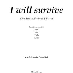 I will survive
