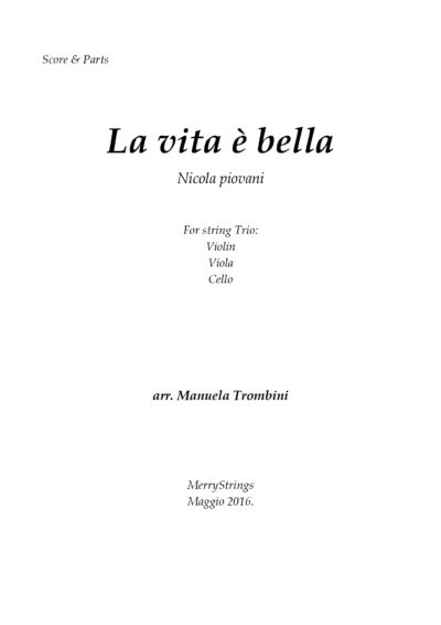 La vita è bella (Beautiful that way) - immagine 6