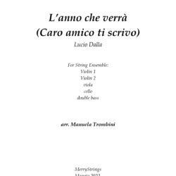 L'anno che verrà (Caro amico ti scrivo)