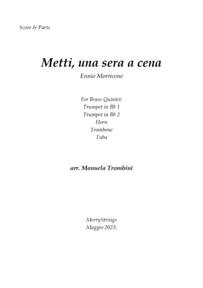 Metti, una sera a cena