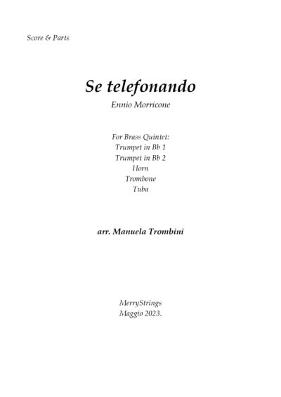 Se telefonando