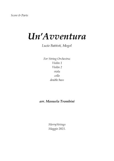 Un’avventura